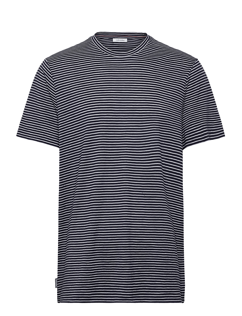 Icebreaker - M Mer 150 Tech Lite III SS Tee - topper & t-skjorter - midnight navy/snow/s - 0