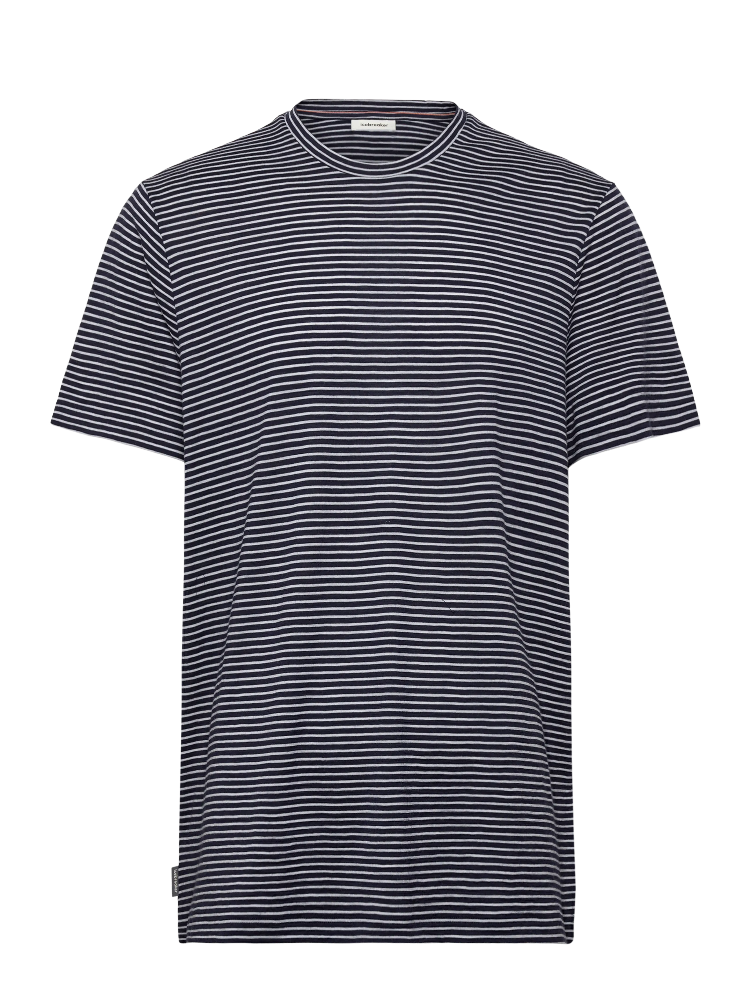 Icebreaker Men Merino 150 Tech Lite SS Tee - Oberteile - MIDNIGHT NAVY/SNOW/S / navy