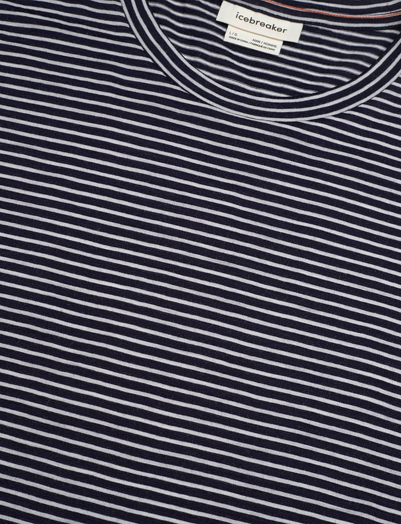Icebreaker - M Mer 150 Tech Lite III SS Tee - topper & t-skjorter - midnight navy/snow/s - 2