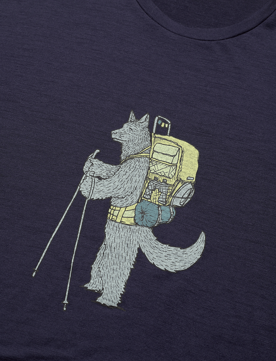 Icebreaker - M Mer 150 Tech Lite III SS Tee Tech Head - t-shirts - midnight navy - 2