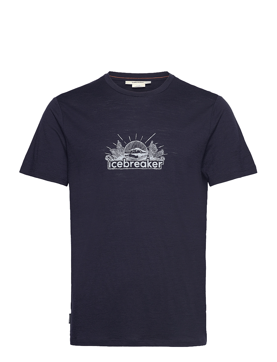 Icebreaker - Men Merino 150 Tech Lite III SS Tee IB Grown Naturally - midnight navy - 0