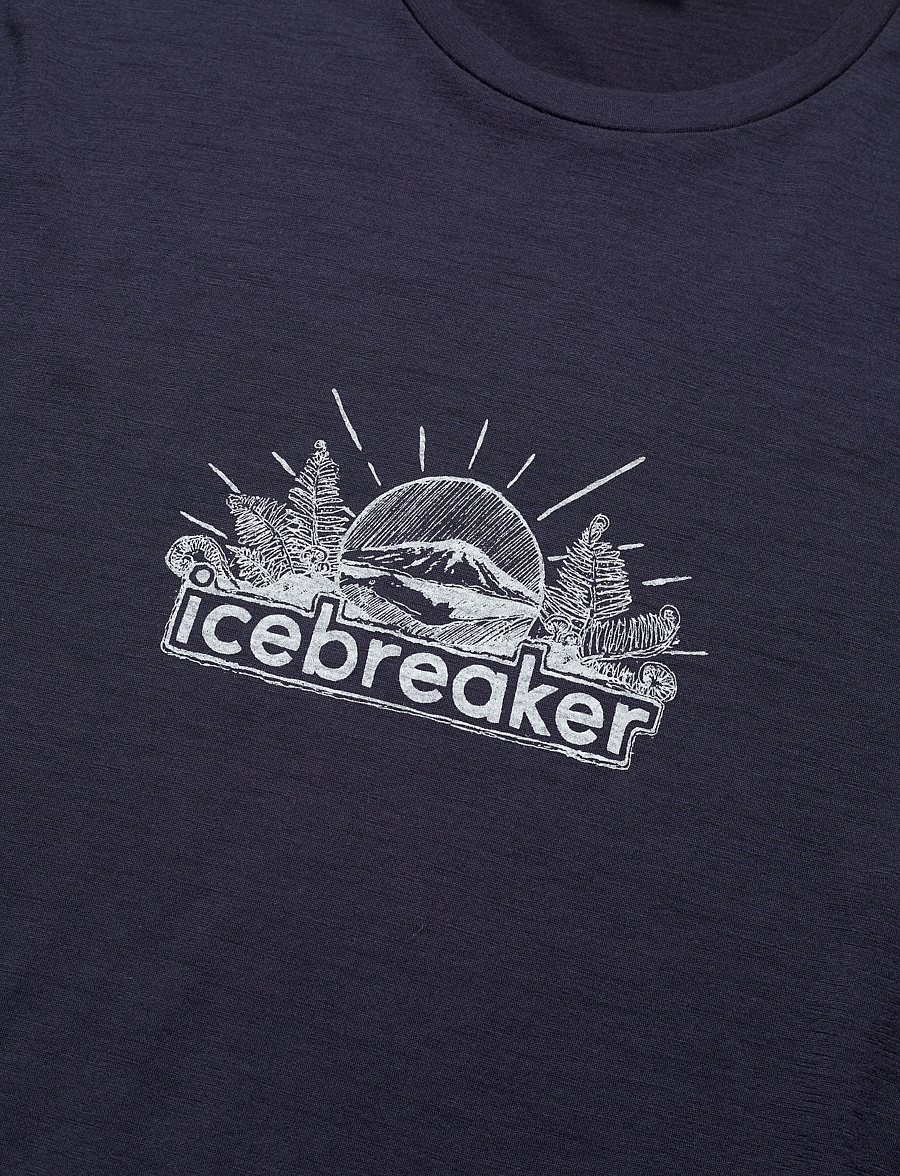 Icebreaker - Men Merino 150 Tech Lite III SS Tee IB Grown Naturally - midnight navy - 2