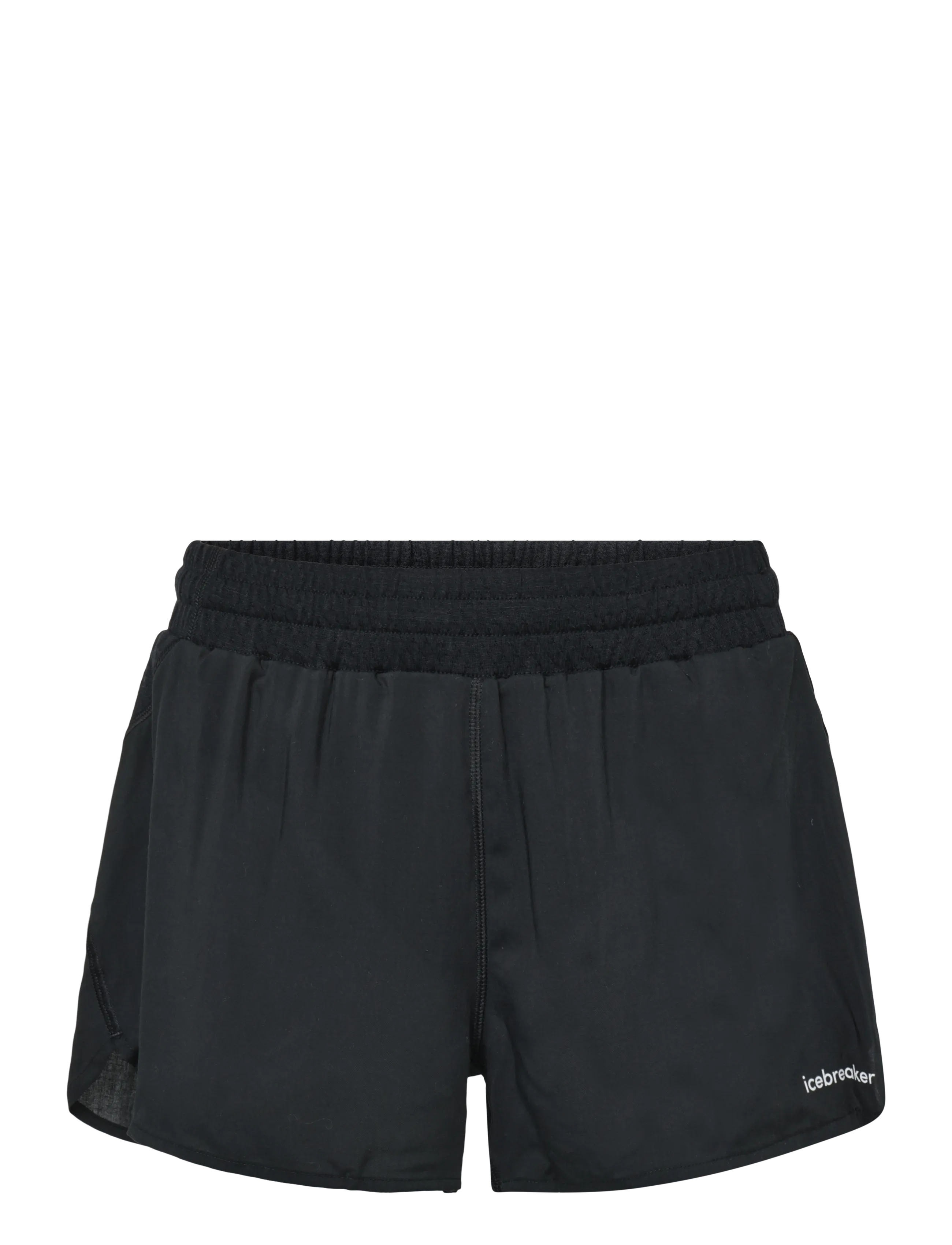 Icebreaker Women Merino Blend 125 ZoneKnit™ Speed 3" Shorts - Kläder - BLACK / black