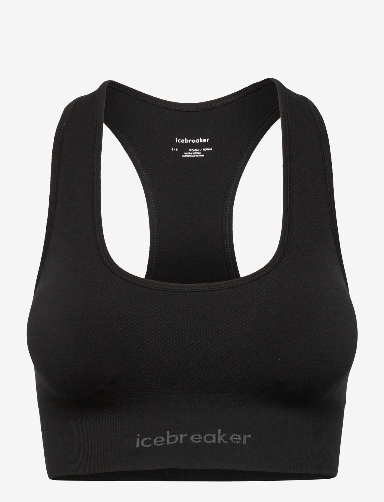 Icebreaker - W Mer 260 Zoneknit Seamless Bra - black - 0