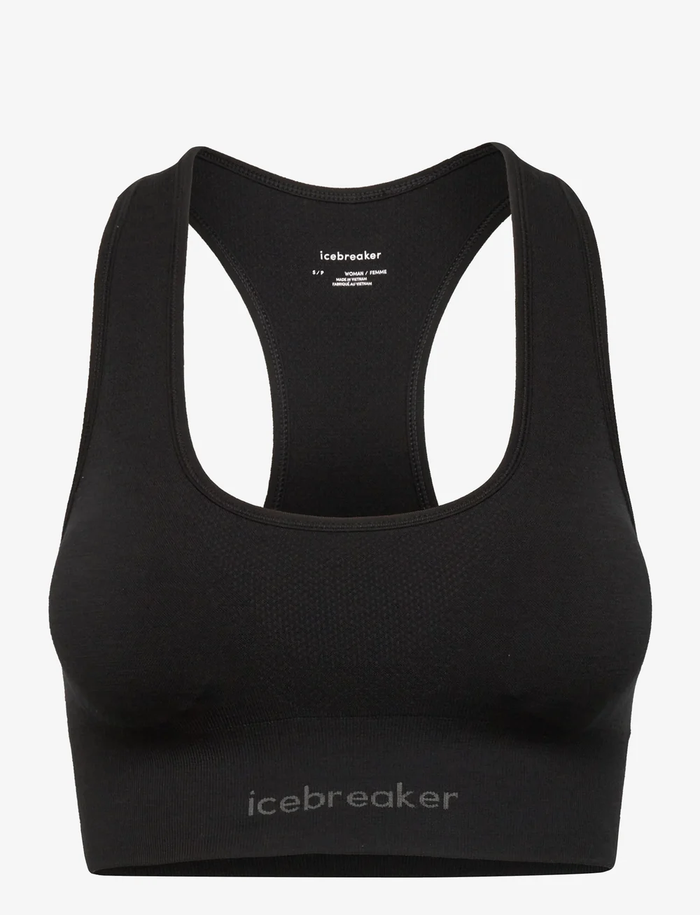 Icebreaker - W Mer 260 Zoneknit Seamless Bra - sport-bhs - black - 0