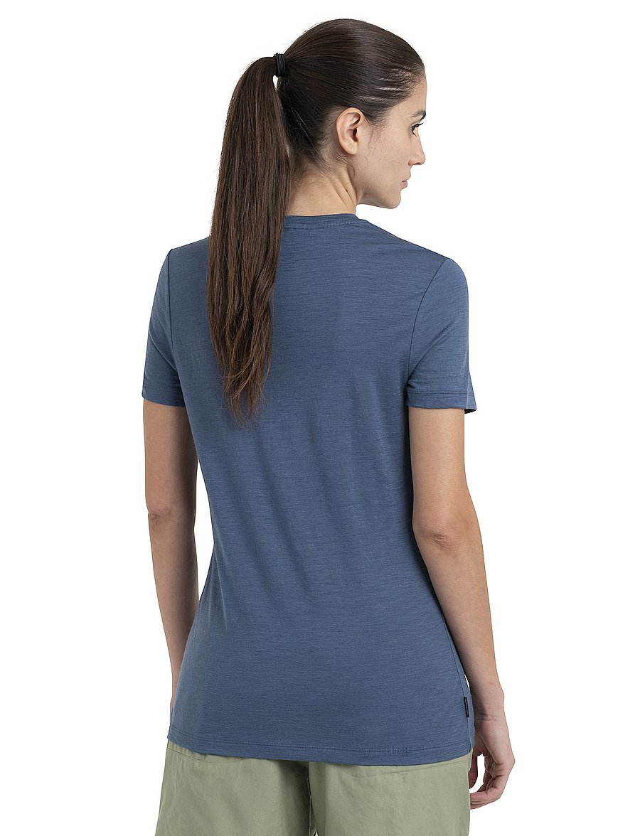Icebreaker - W Mer 150 Tech Lite III SS Tee - t-shirts - dawn - 3