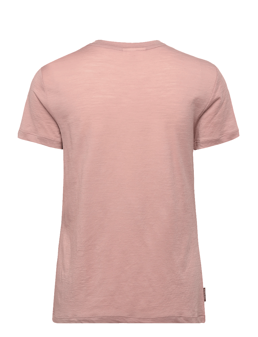 Icebreaker - W Mer 150 Tech Lite III SS Tee - t-shirts - pink quartz - 1