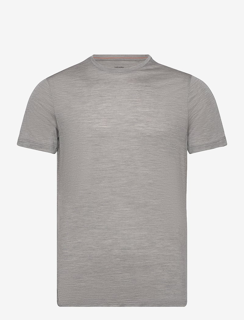 Icebreaker - M Mer 125 Cool-Lite Sphere III SS Tee - funktionsunterwäsche - oberteile - metro hthr - 1