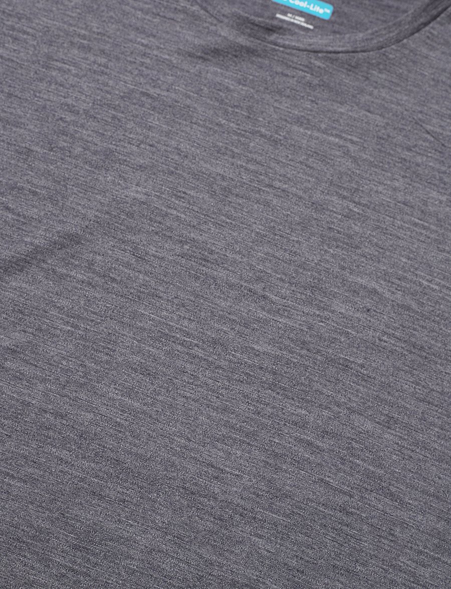Icebreaker - M Mer 125 Cool-Lite Sphere III SS Tee - t-shirts - midnight navy hthr - 4