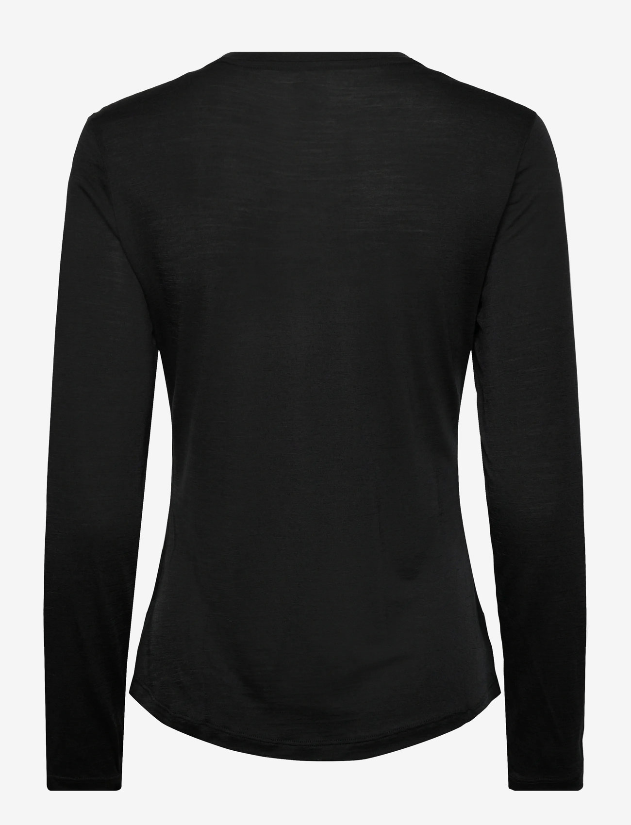 Icebreaker - W Mer 125 Cool-Lite Sphere III LS Tee - underställströjor - black - 1