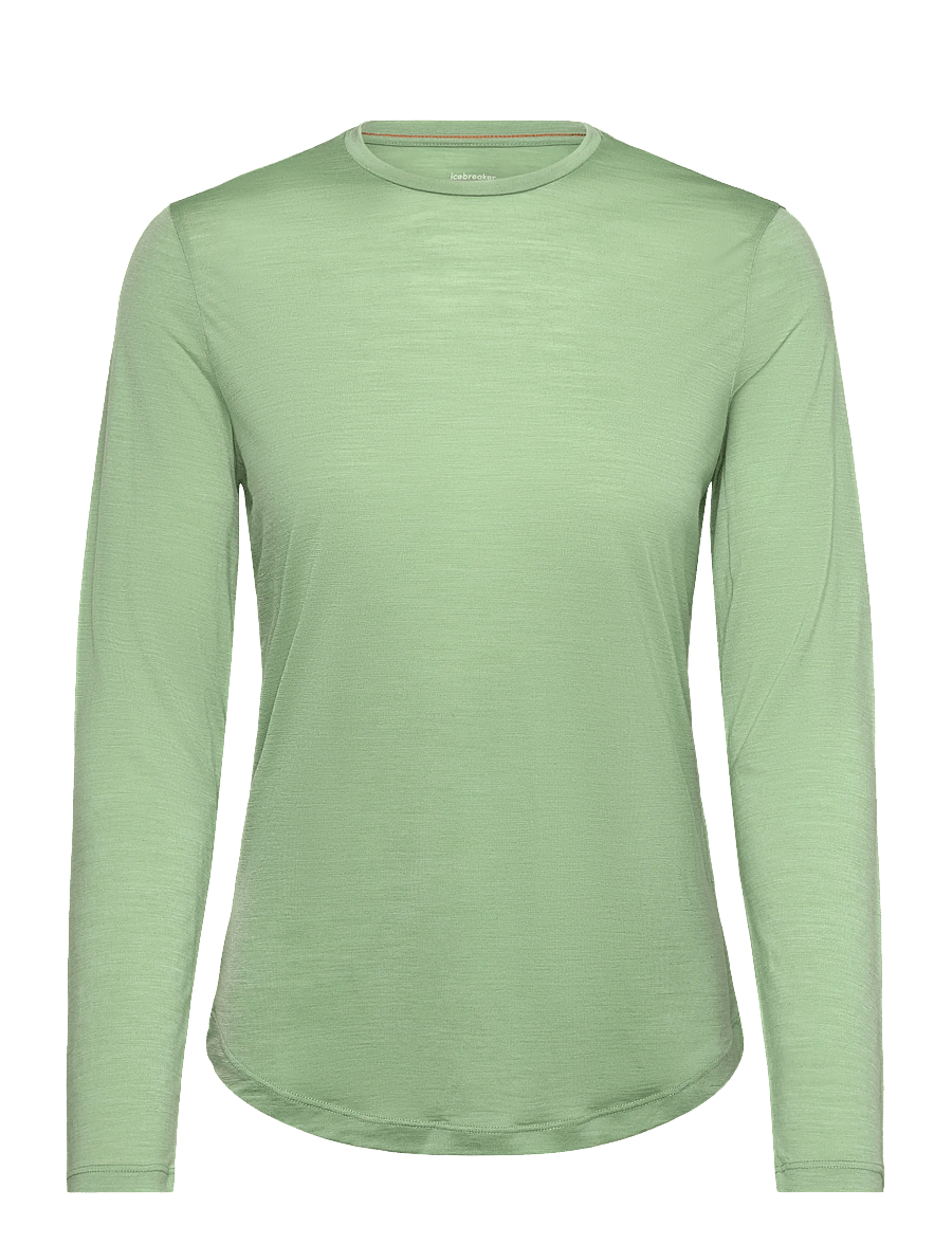 Icebreaker - W Mer 125 Cool-Lite Sphere III LS Tee - maillot de corps thermique - seaglass - 0