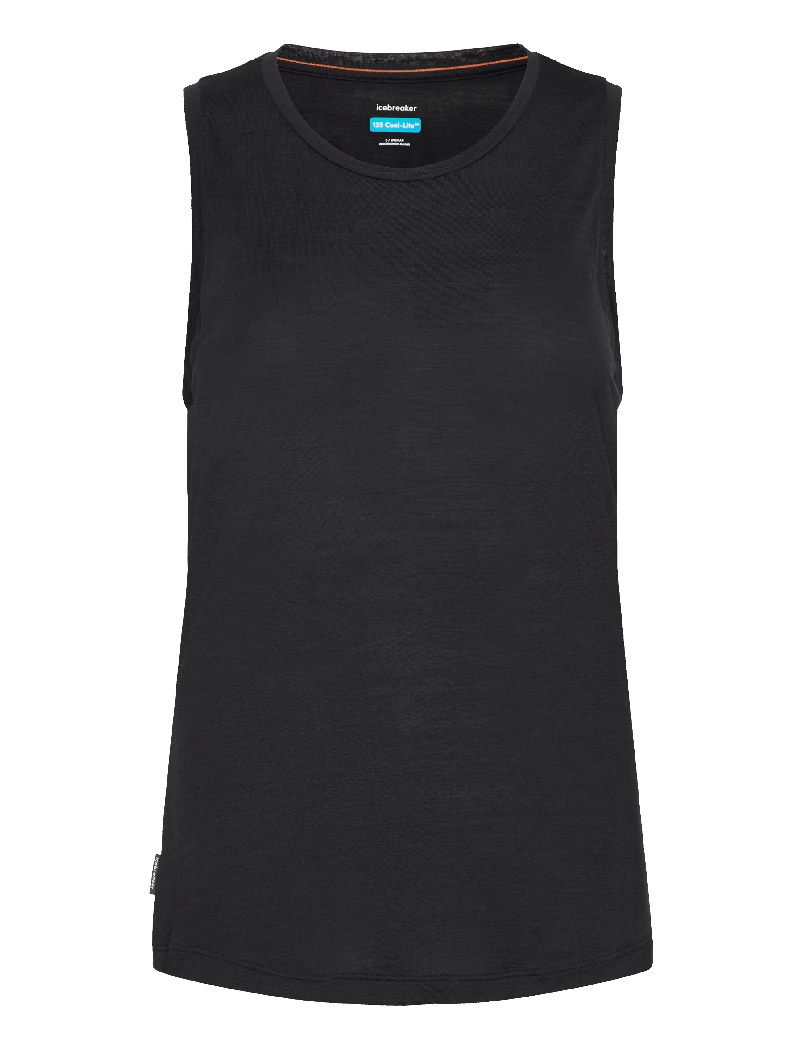 ICEBREAKER Damen Merino Blend 125 Cool-Lite Sphere Tank Schwarz - XS - Damen