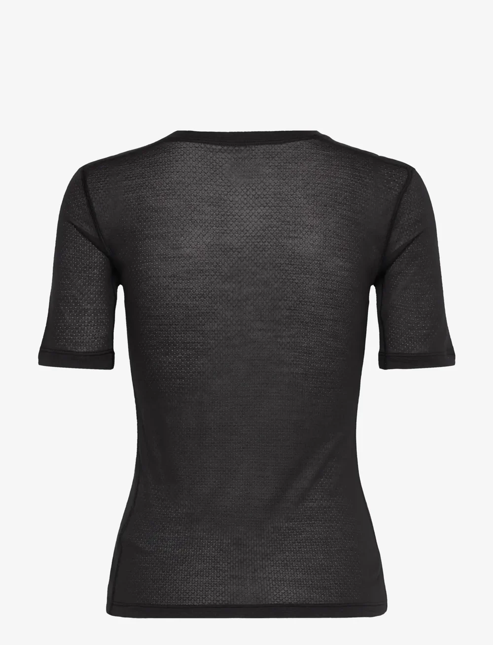 Icebreaker - W Mer 75 Cool-Lite Featherlight SS Crewe - t-shirts - black - 1