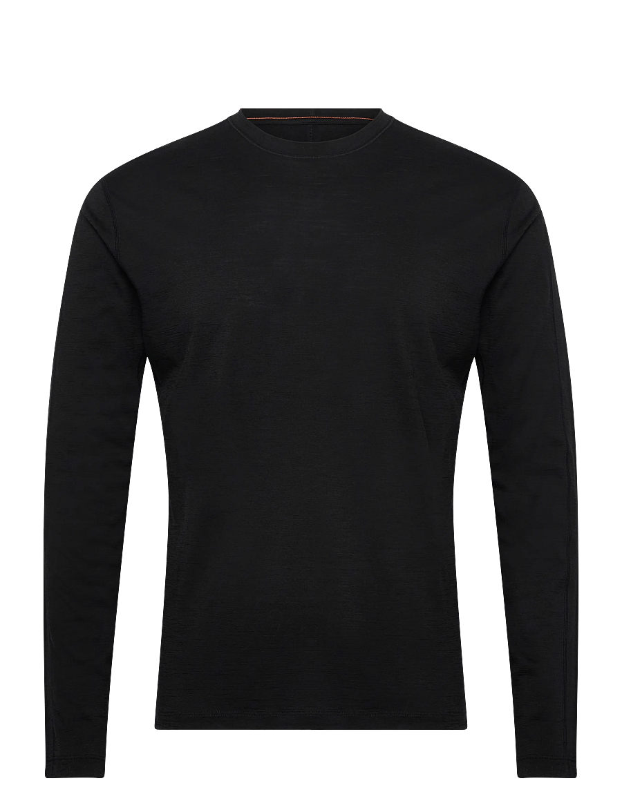 Icebreaker - M Mer 150 Ace LS Tee UPF - aluskihina kantavad alussärgid - black - 0