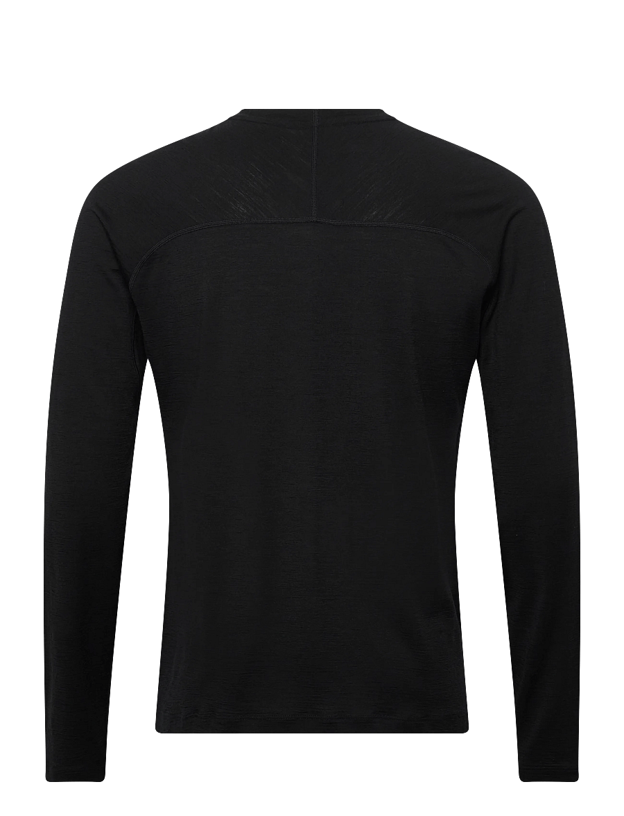 Icebreaker - M Mer 150 Ace LS Tee UPF - aluskihina kantavad alussärgid - black - 1