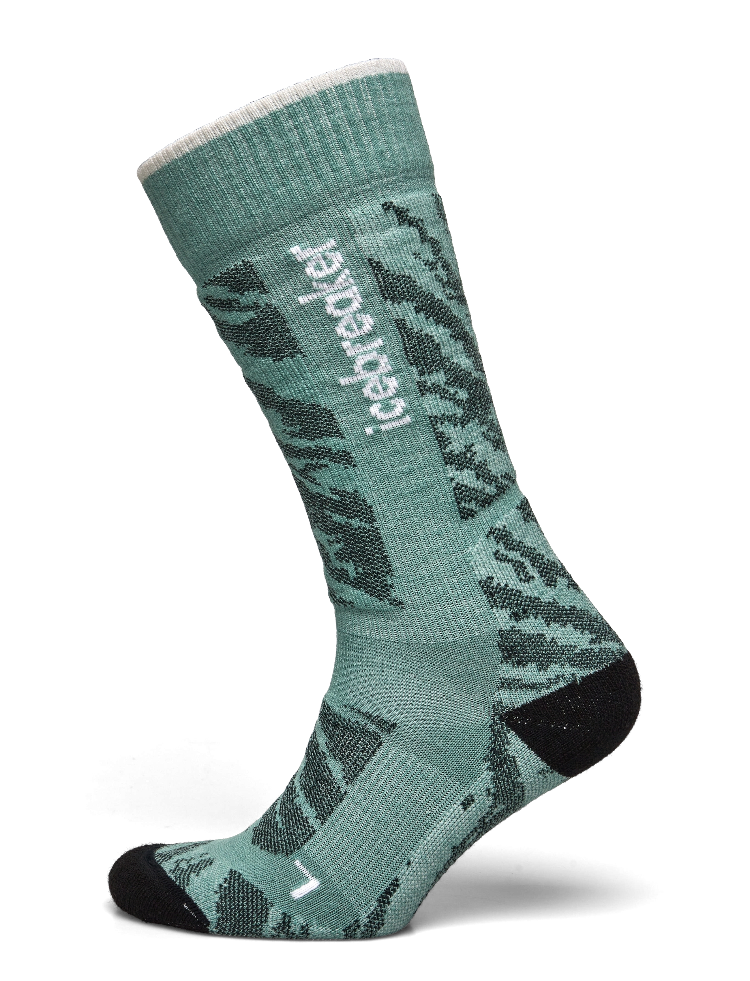 Icebreaker W Mer Ski+ Medium OTC POW -  - CLOUD RAY/SNOW/BLACK / green