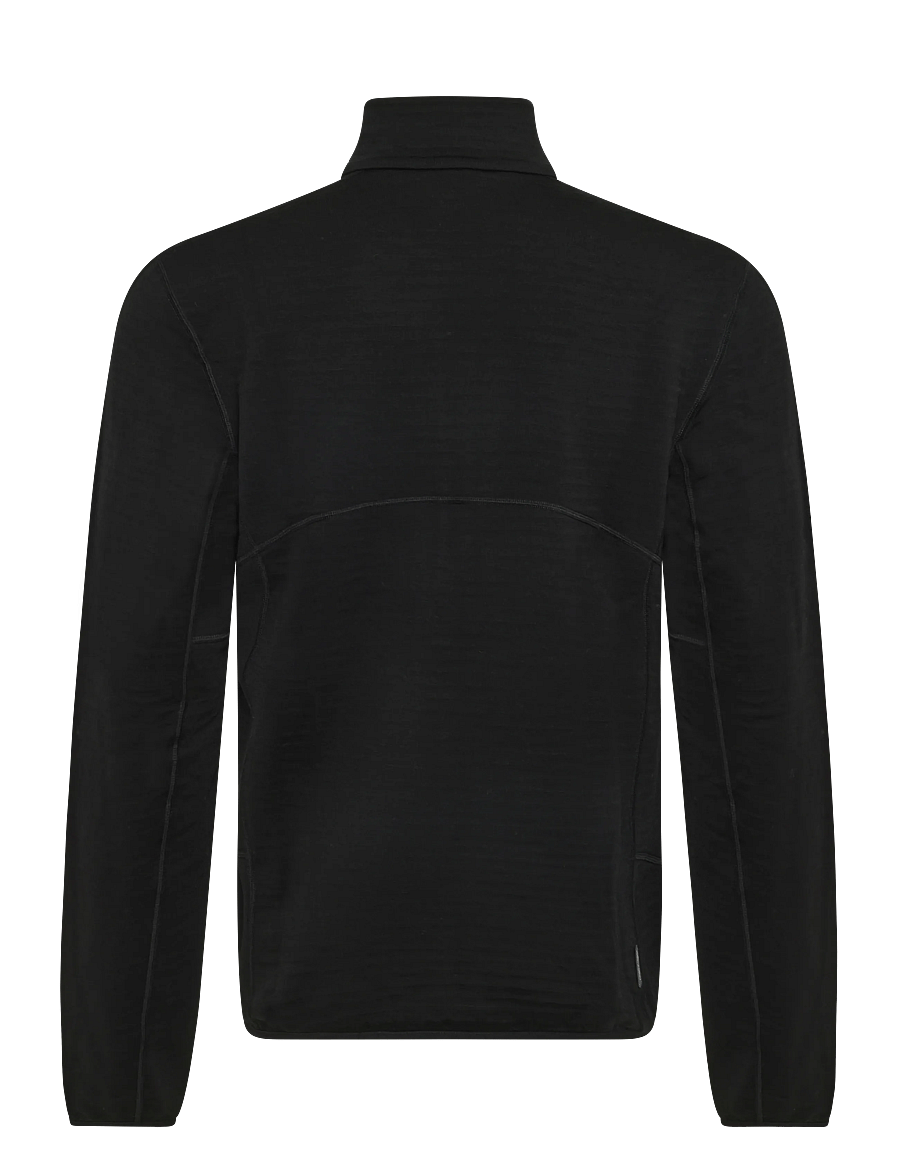 Icebreaker - M Mer 400 RealFleece Descender LS Z - fleece & midlayer - black - 1