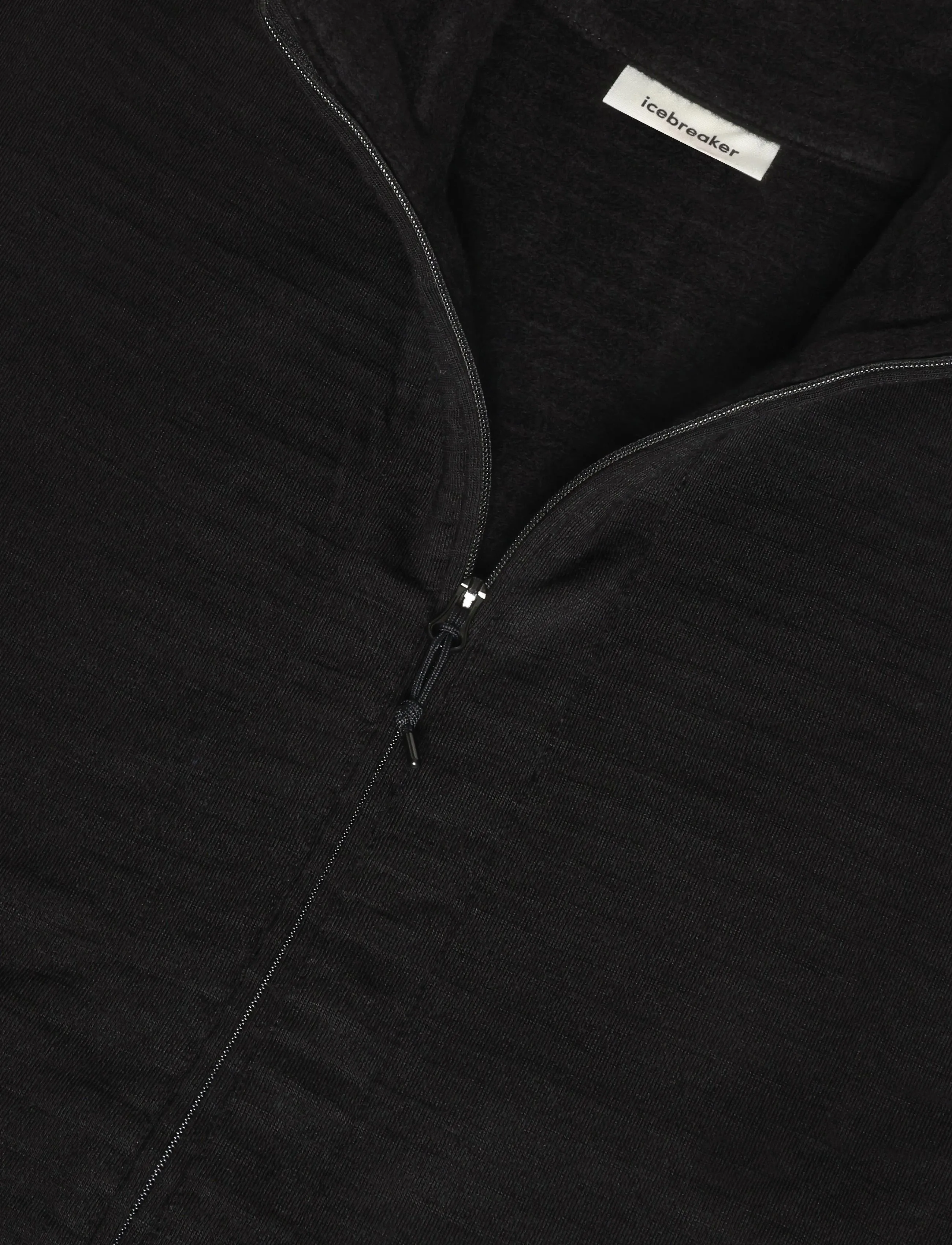 Icebreaker - M Mer 400 RealFleece Descender LS Z - fleece & midlayer - black - 2