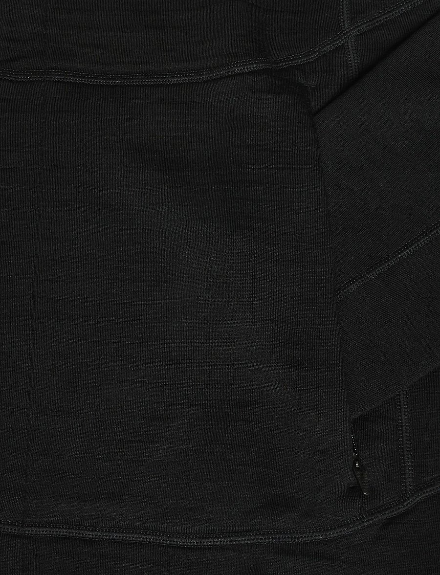 Icebreaker - M Mer 400 RealFleece Descender LS Z - fleece & midlayer - black - 3