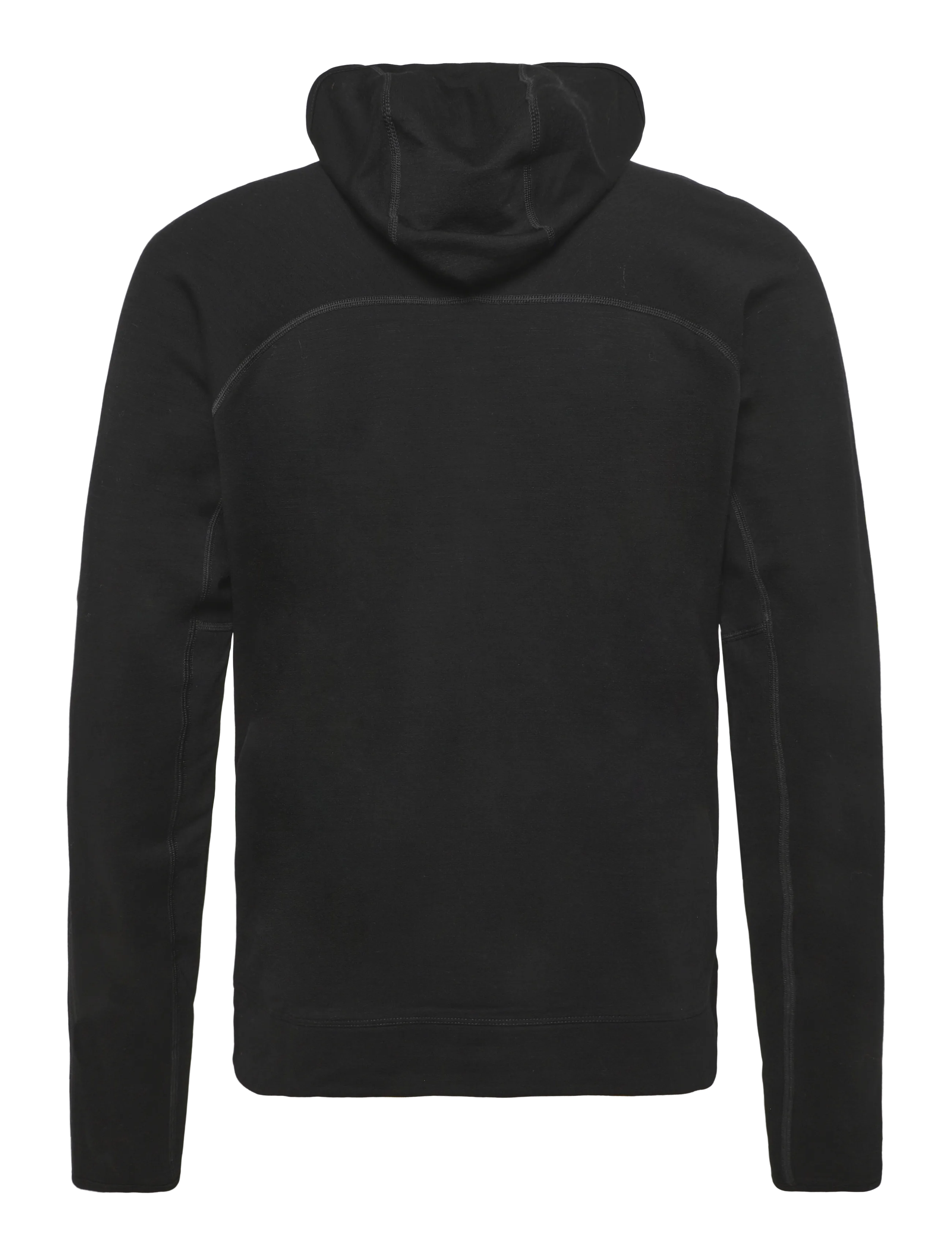 Icebreaker - M Mer 360 Realfleece Elem LS Z Hood - sweatshirts - black - 1