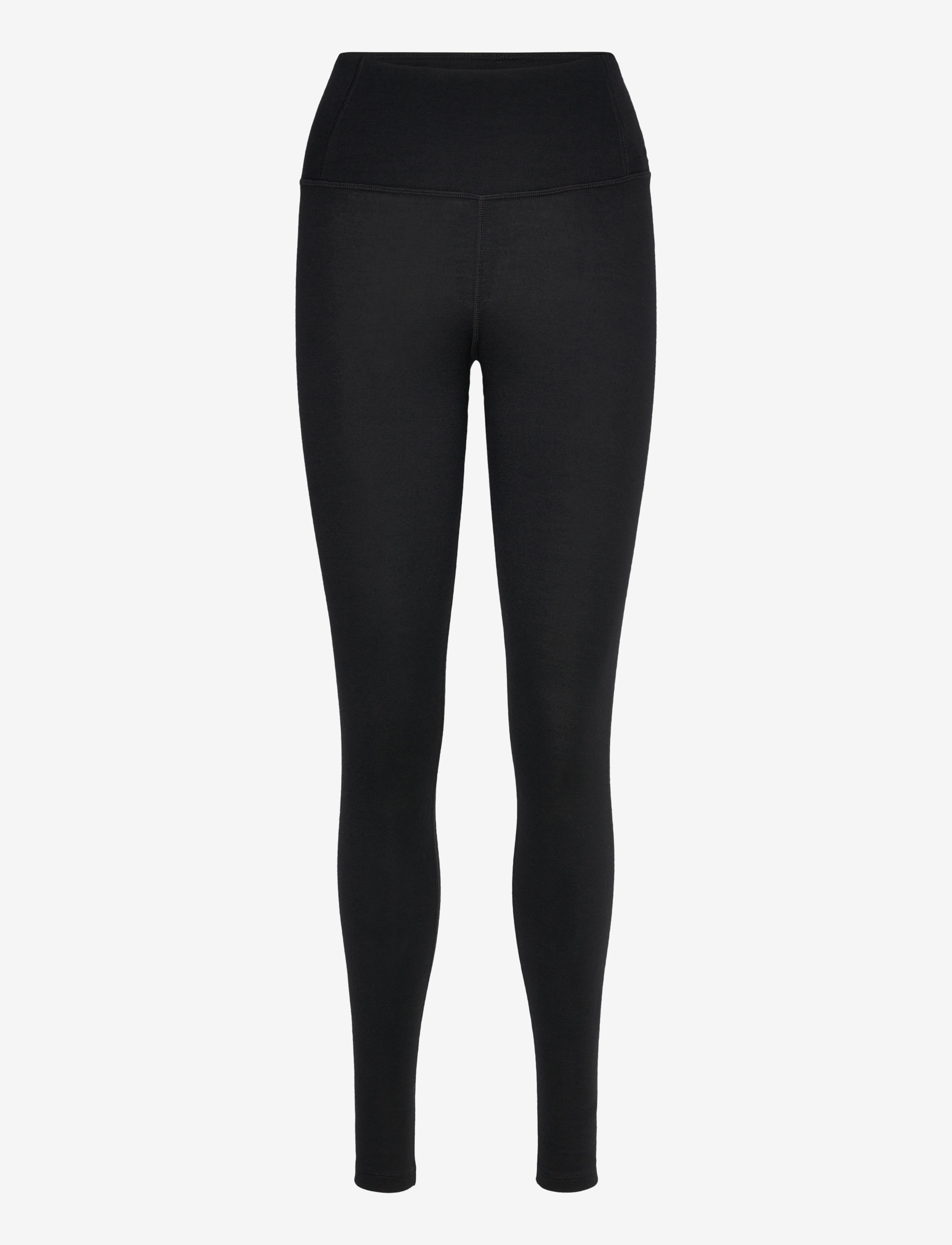 Icebreaker Women Merino 260 Tech High Rise Leggings - Tøj - BLACK / black