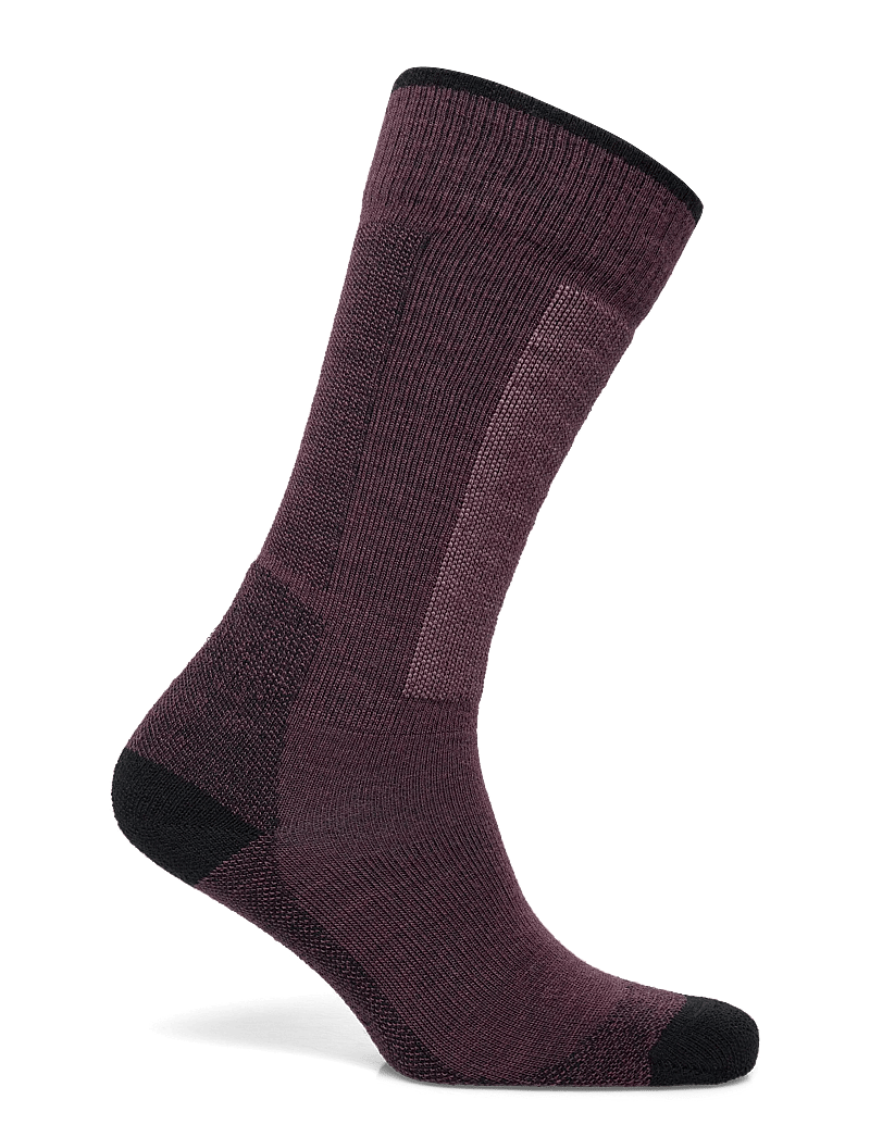 Icebreaker - W Mer Ski+ Light OTC - kläder - java/black/summit - 1