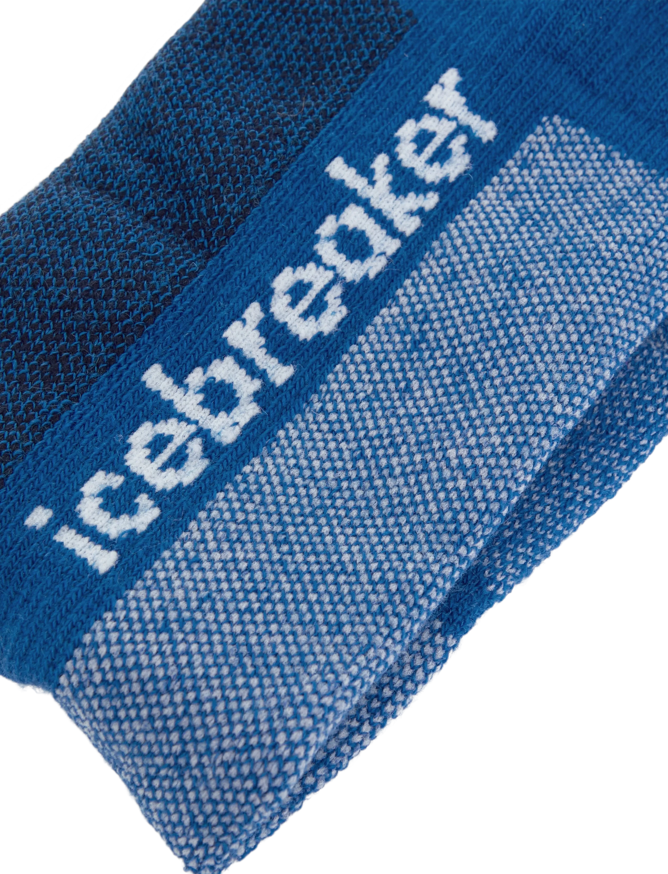 Icebreaker - M Mer Ski+ Medium OTC - strümpfe - lazuri/snow/midnavy - 2