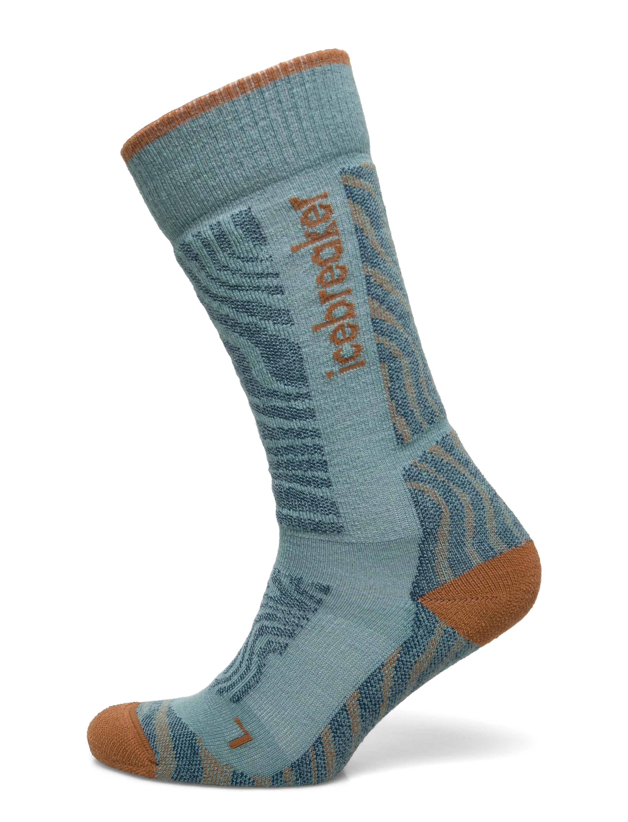 Women Merino Blend Ski+ Medium OTC Mountain Contour - HYDRO/TRAIL/ATLANTIS