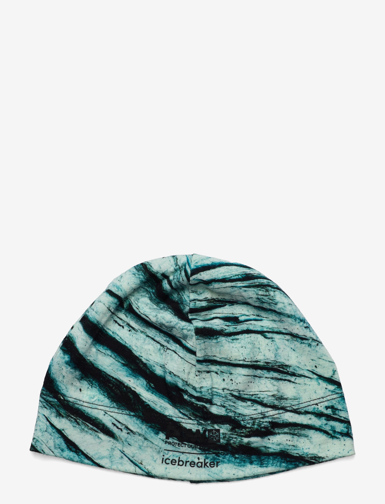 Icebreaker - U Mer 200 Oasis Beanie POW AOP - mössor - snow aop - 0