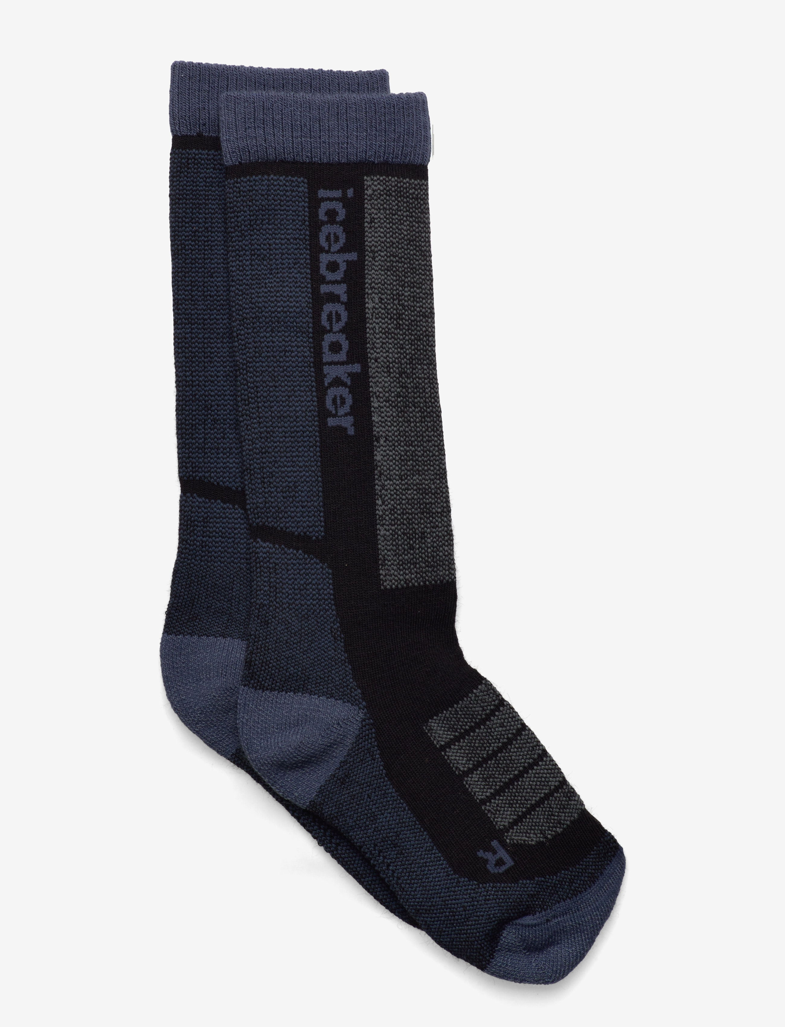 Icebreaker Kids Merino Blend Ski+ Medium OTC - Vinterkollektion - BLACK/DAWN/GRAPHITE / black