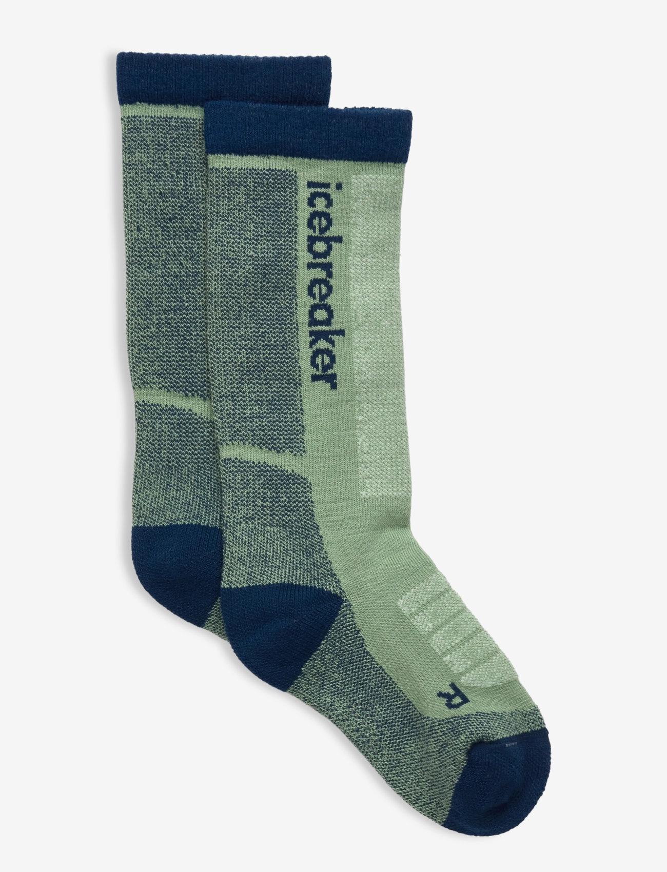 Icebreaker - Kids Merino Blend Ski+ Medium OTC - seaglass/atlantis/snow - 0
