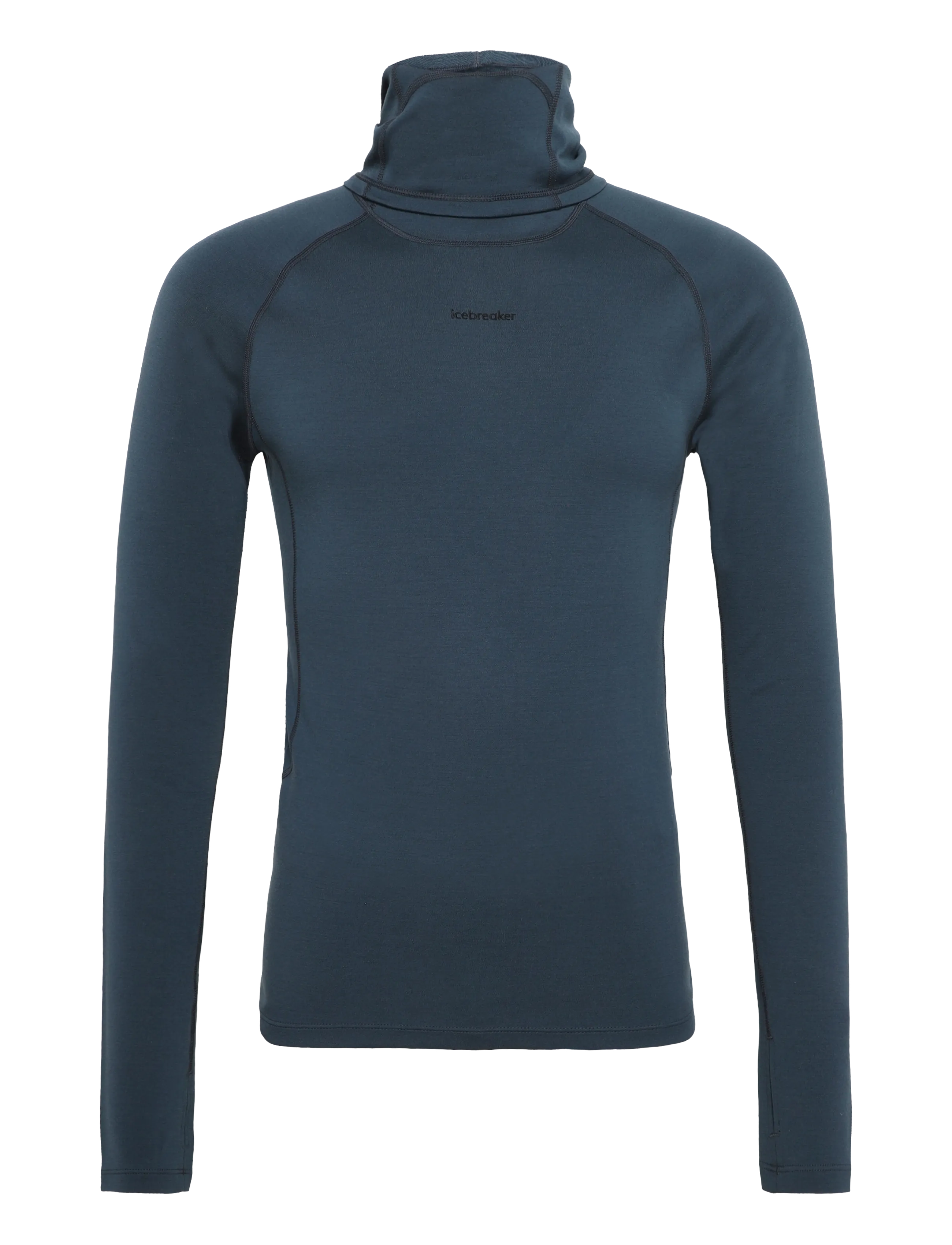Icebreaker M 300 MerinoFine Polar LS Roll Neck - Underbukser - ABYSS / navy