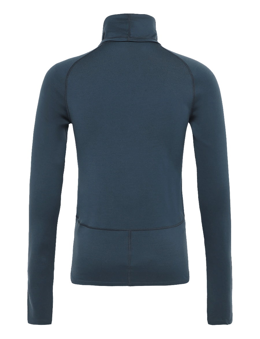 Icebreaker - M 300 MerinoFine Polar LS Roll Neck - baselayer overdele - abyss - 1
