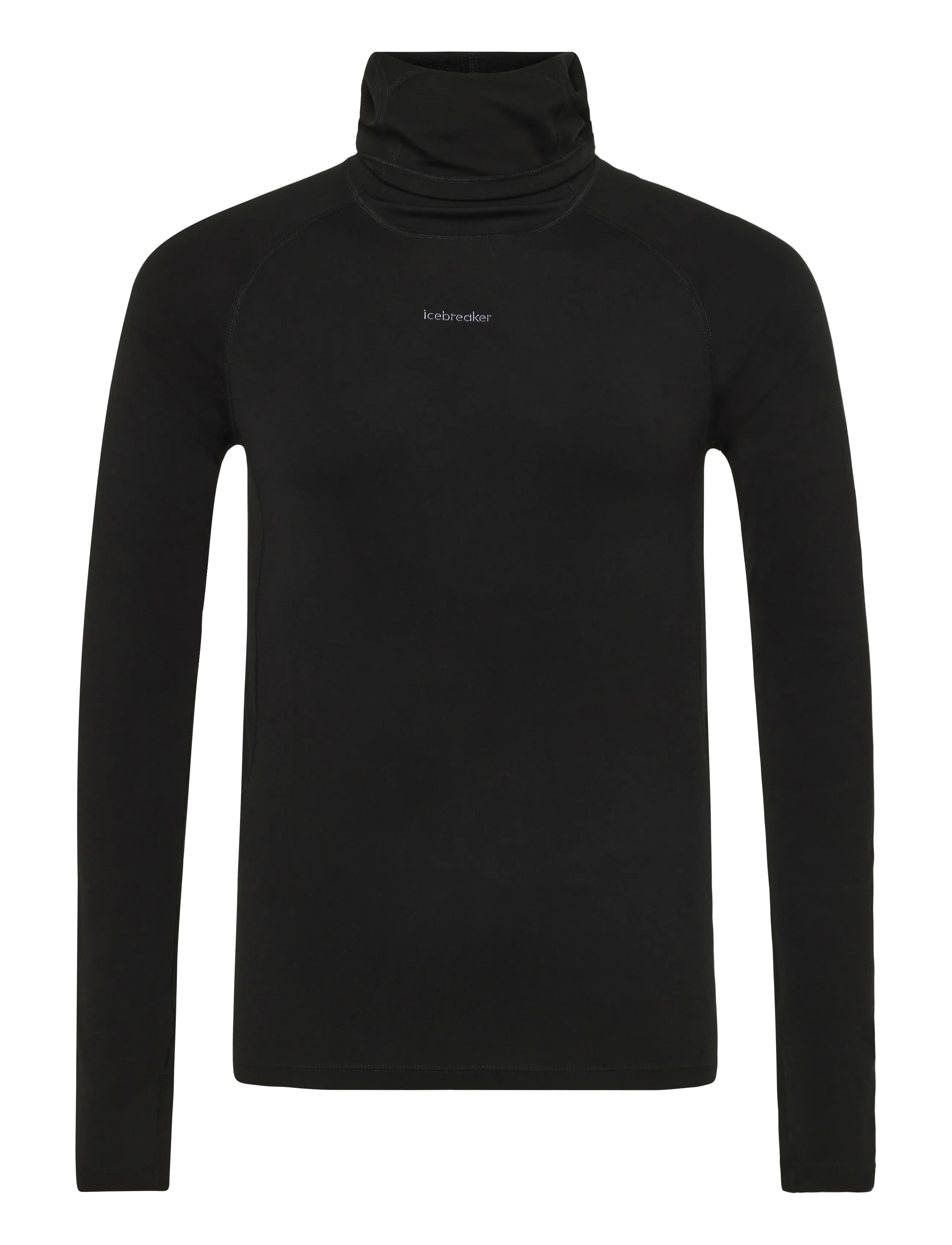 Icebreaker - M 300 MerinoFine Polar LS Roll Neck - funktionsunterwäsche - oberteile - black - 0
