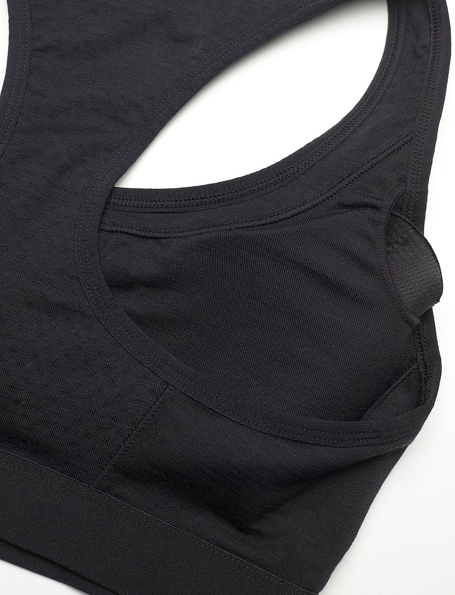 Icebreaker - W Mer 125 ZoneKnit Racerback Bra - black - 2