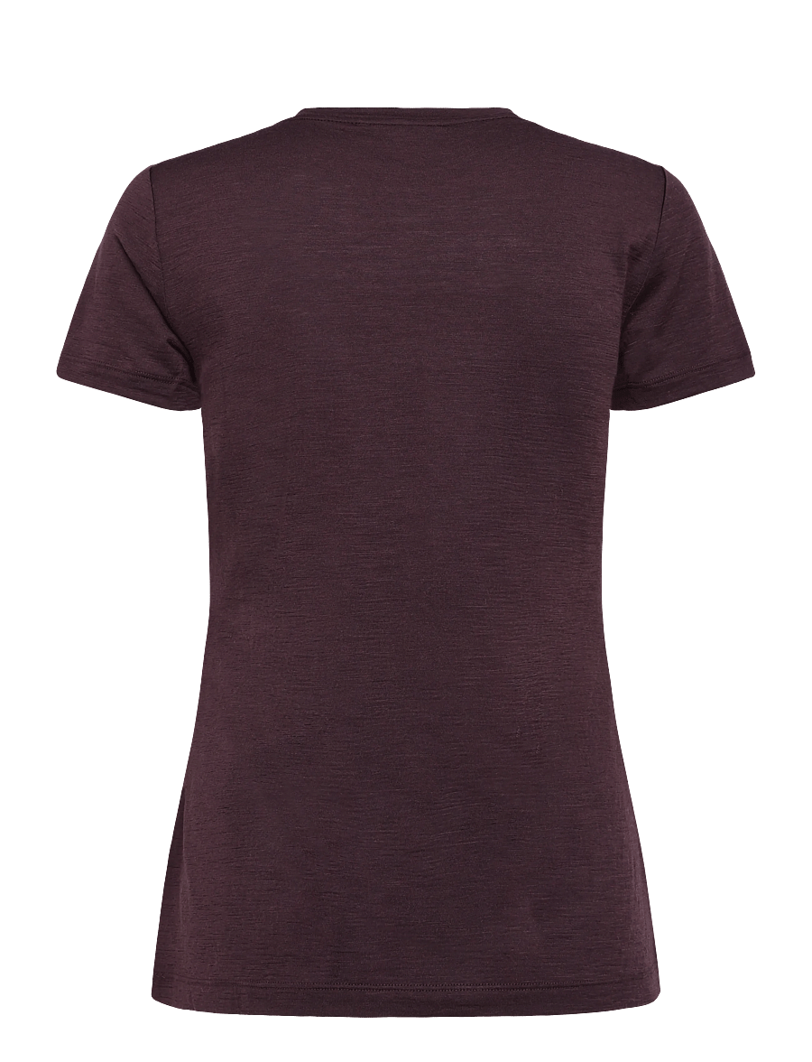 Icebreaker - W Mer 150 Tech Lite SS Tee Sparkling Sta - t-shirts - bittersweet - 2
