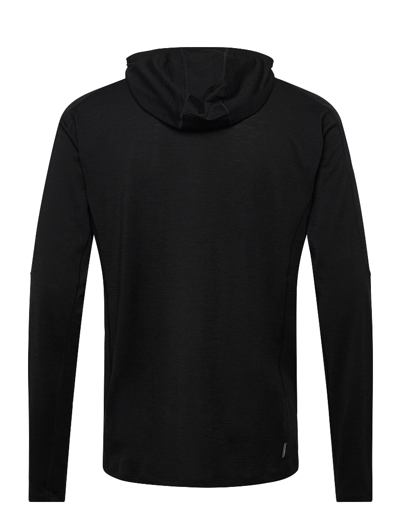 Icebreaker - M 150 MerinoFine Ace LS Hoodie - pulls a capuche - black - 1
