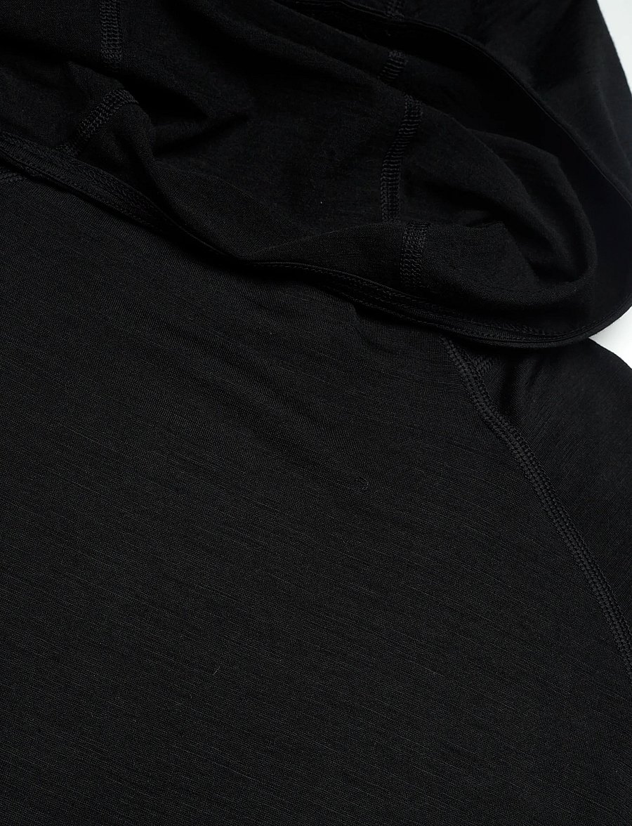 Icebreaker - M 150 MerinoFine Ace LS Hoodie - overdele - black - 2