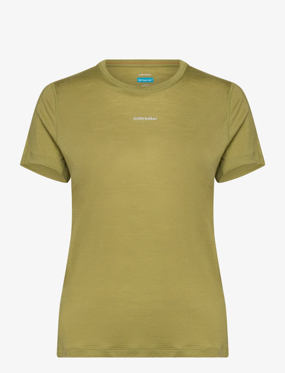 Icebreaker - W Mer 125 Cool-Lite Speed SS Tee - alussärgid ja t-särgid - olive - 0