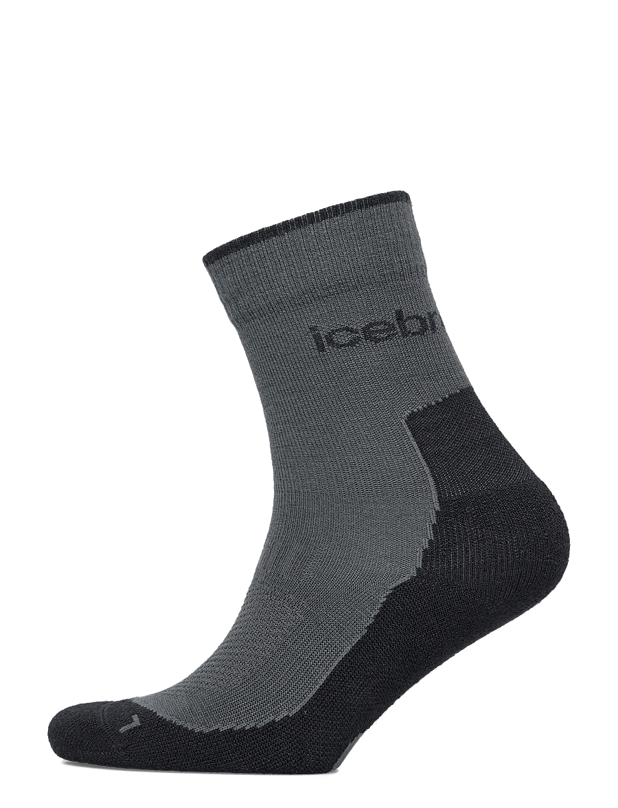 Icebreaker - W Mer Hike+ Light Crew - undertøj og sokker - obsidian/black - 0