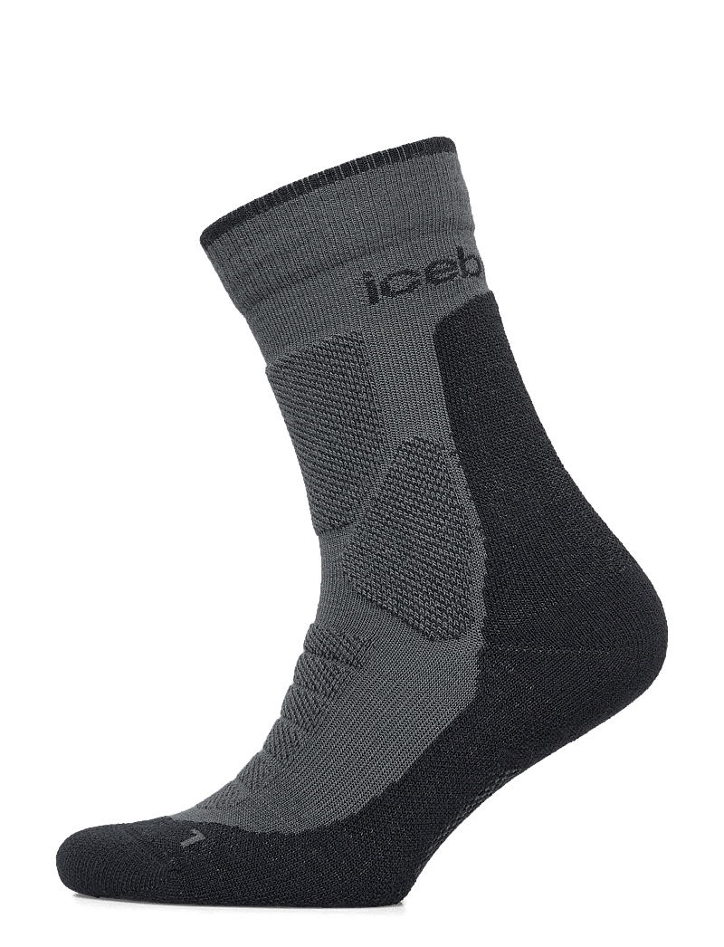 Icebreaker - W Mer Hike+ Heavy Crew - kläder - obsidian/black - 0