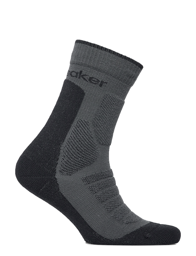 Icebreaker - W Mer Hike+ Heavy Crew - kläder - obsidian/black - 1