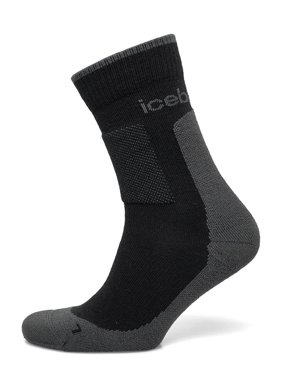 Icebreaker - M Mer Hike+ Medium Crew - strümpfe - black/obsidian - 0