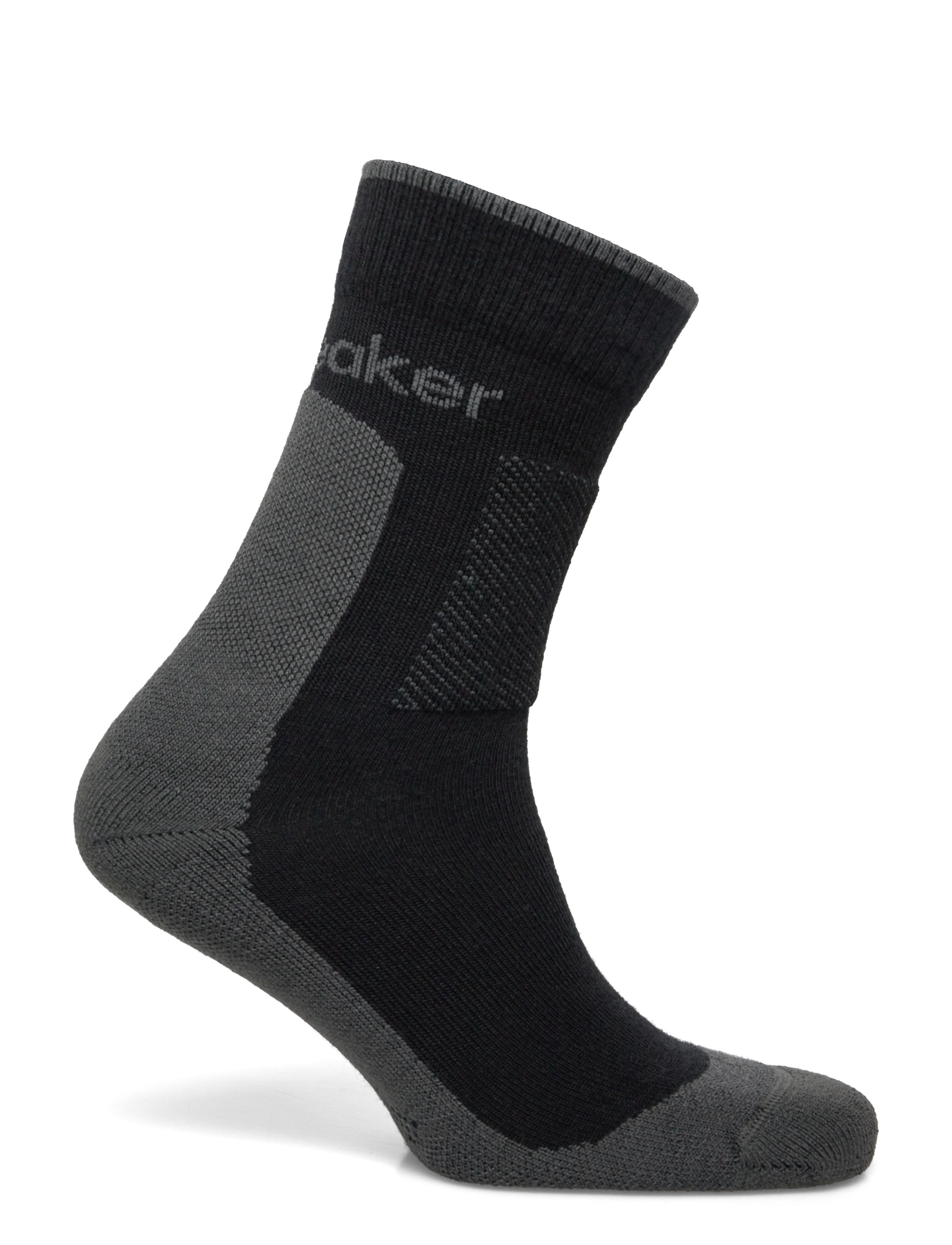 Icebreaker - M Mer Hike+ Medium Crew - strümpfe - black/obsidian - 1