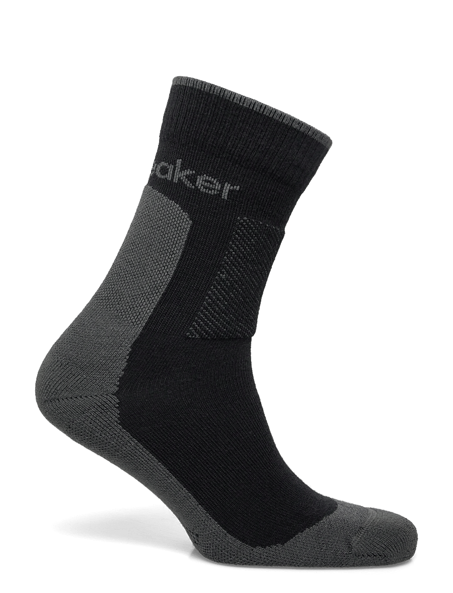 Icebreaker - M Mer Hike+ Medium Crew - strümpfe - black/obsidian - 1