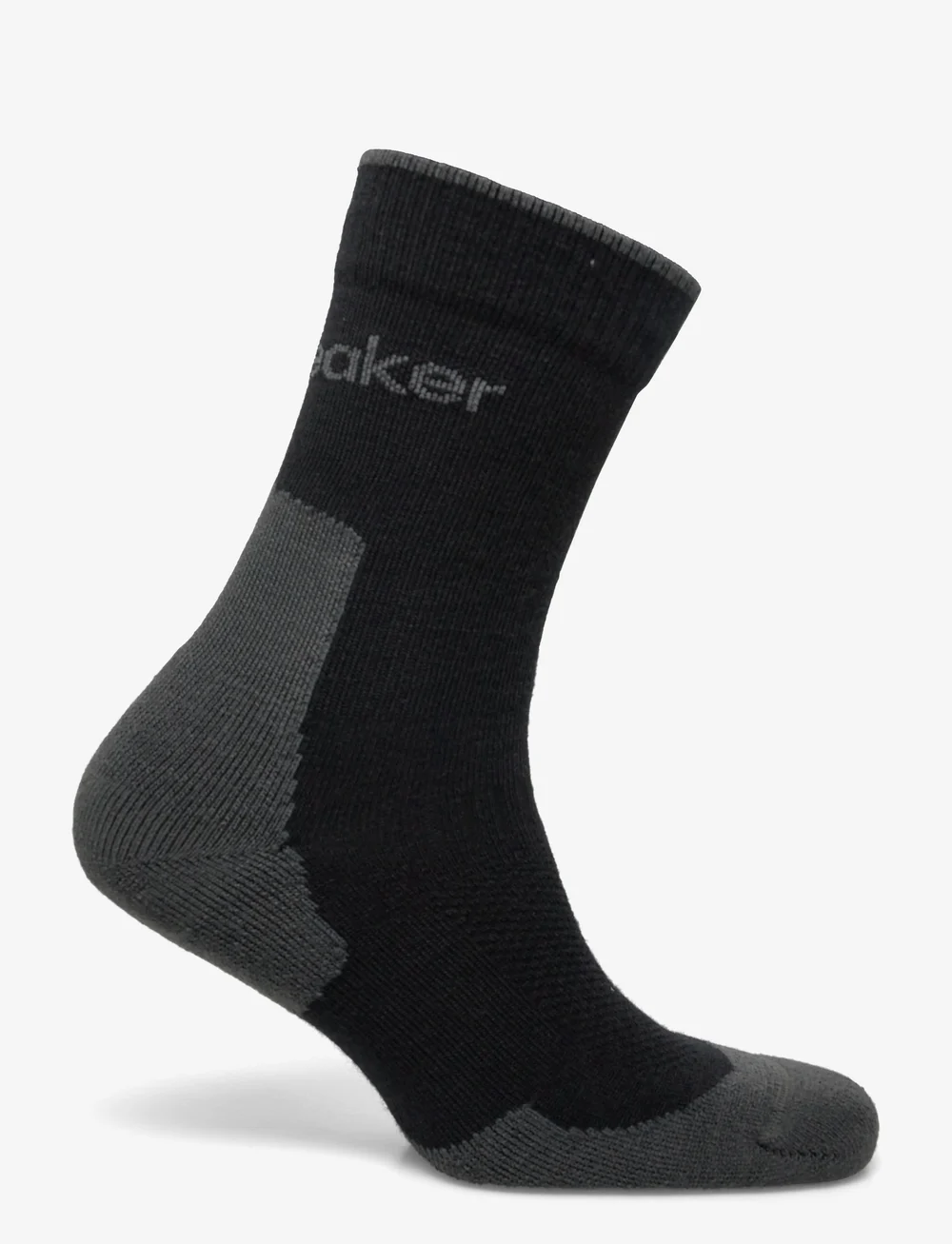 Icebreaker - M Mer Hike+ Light Crew - sportstrømper - black/obsidian - 1