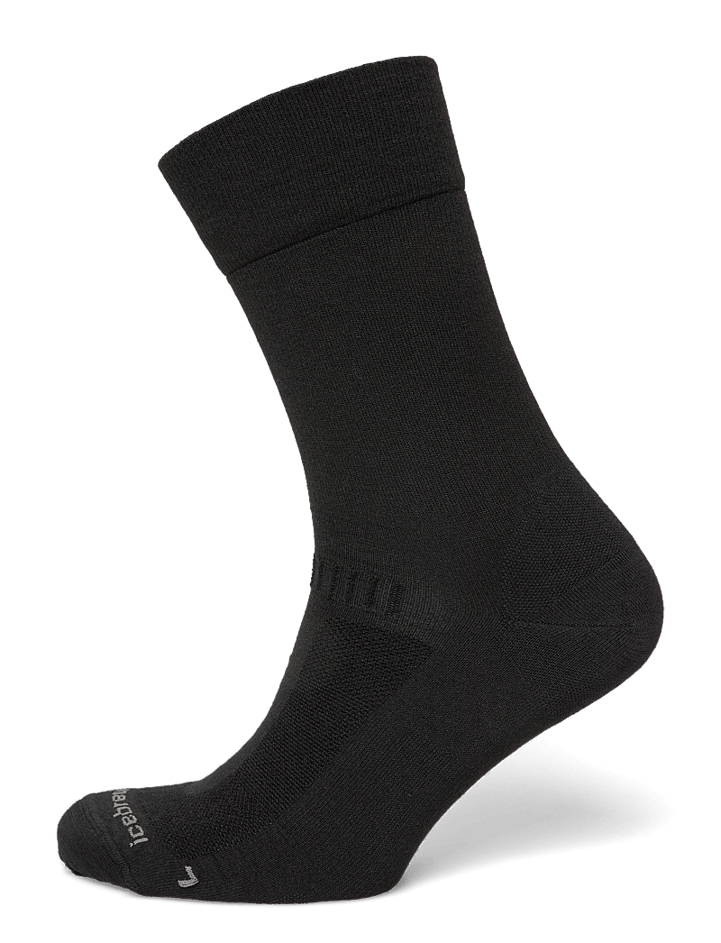 Icebreaker - Men Mer Hike+ Liner Crew - träningsstrumpor - black - 0