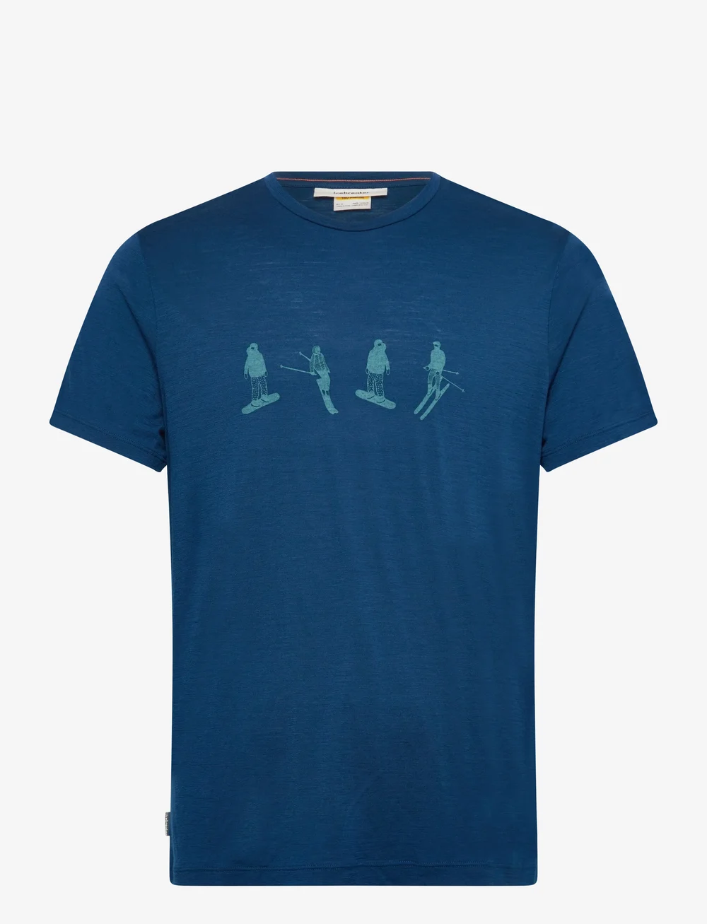 Icebreaker - Men Merino 150 Tech Lite SS Tee Snow Day - base layer tops - atlantis - 0