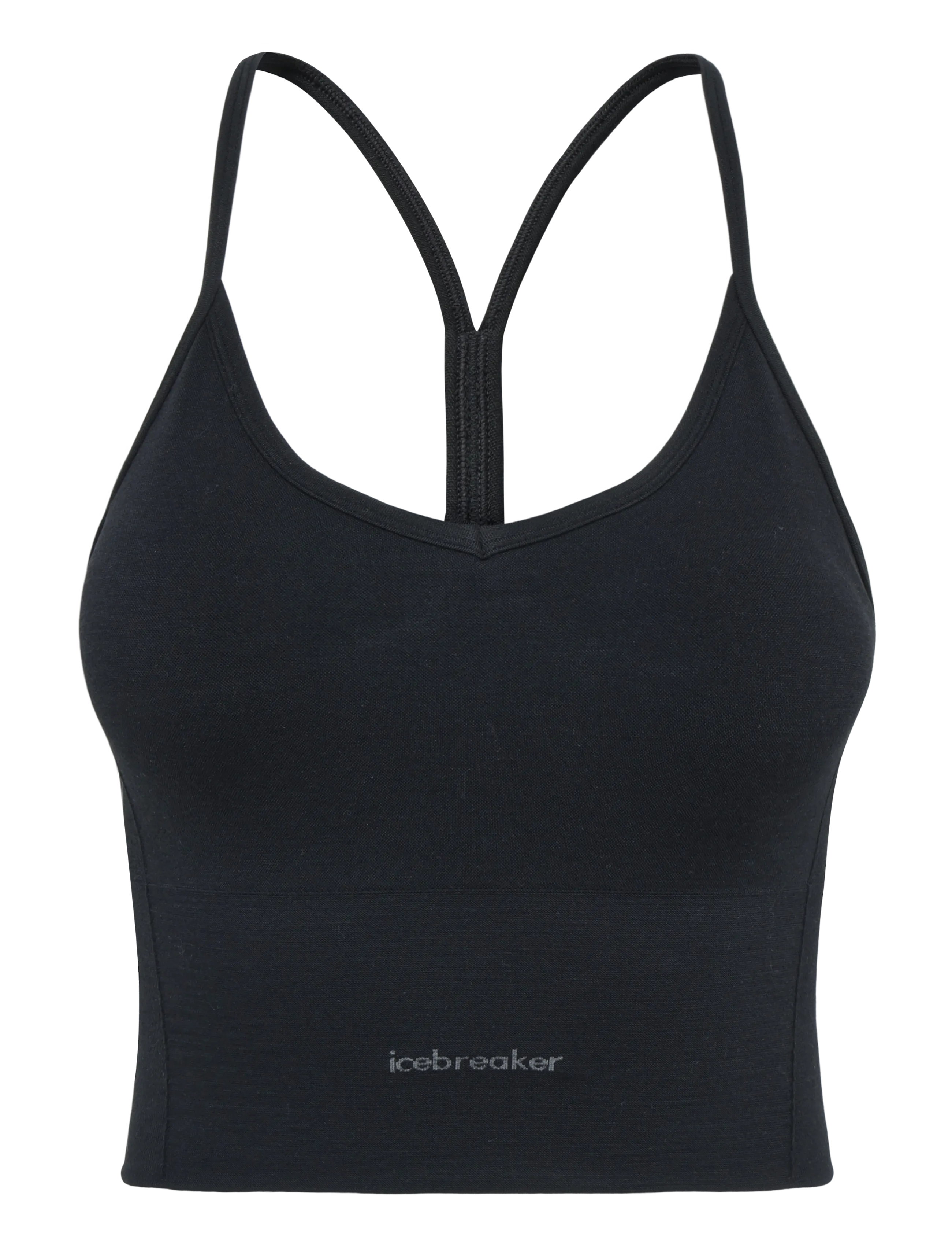 Icebreaker W Mer 260 Seamless Rib Strappy Tank - Tank tops - BLACK / black