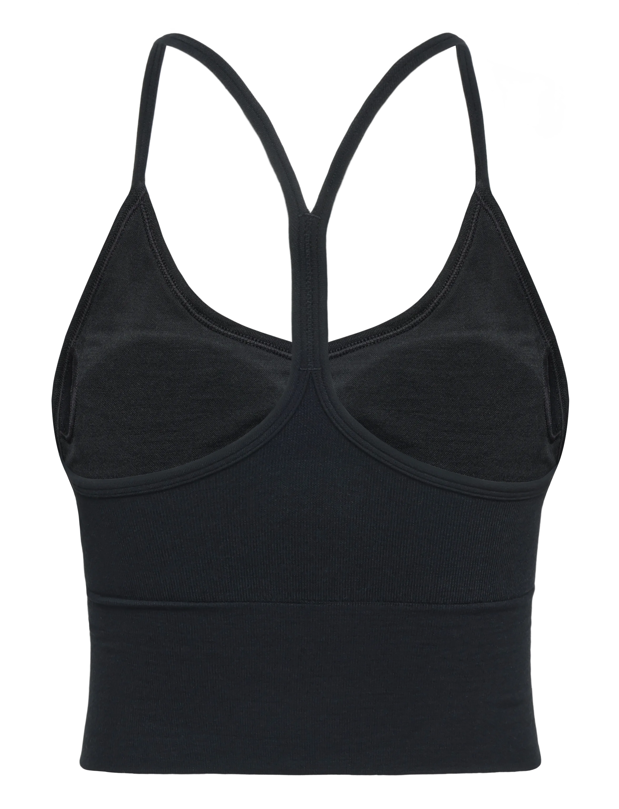 Icebreaker - W Mer 260 Seamless Rib Strappy Tank - crop-tops - black - 1